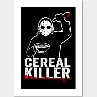 Cereal Killer Funny Breakfast Shirt Posters and Art